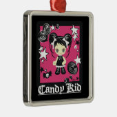 ほろ苦いリリーのゴシックのオーナメント メタルオーナメント (右)