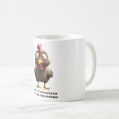 ほろ酔いチキン コーヒーマグカップ (正面右)