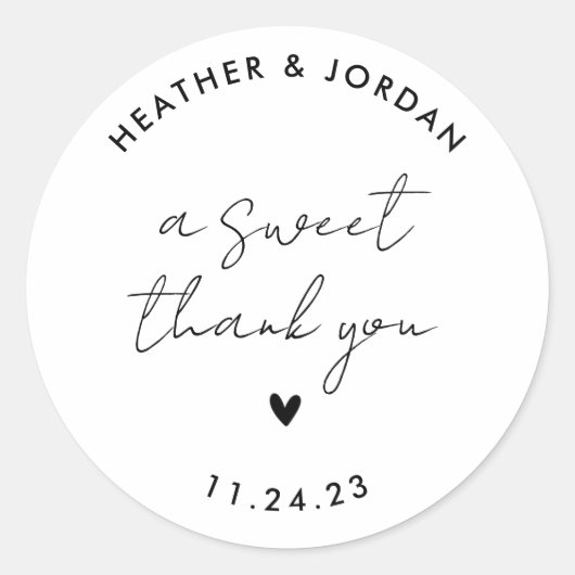 ほんとうにありがとうミニマル結婚主義者の好意 ラウンドシール (正面)