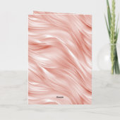 ほんのりゴールドグリッターまつげ誕生日 カード (裏面)