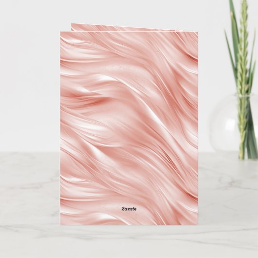 ほんのりゴールドグリッターまつげ誕生日 カード (裏面)