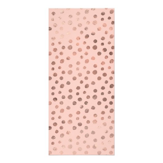 ほんのりピンクとローズゴールドのグリッター美容サロンサービス ラックカード (裏面)