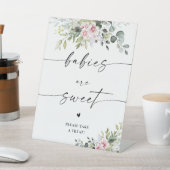 ほんのりピンクのグリーン ベイビーたちはスイート サイン (インサイチュ)