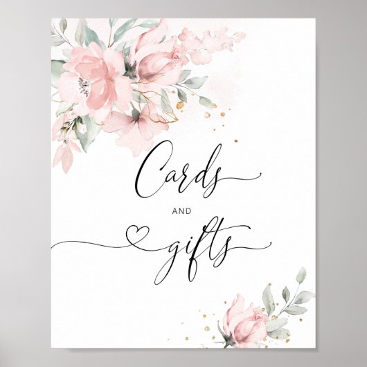 ほんのり花のカードとギフトのポスター ポスター (正面)