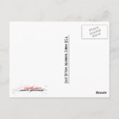 ほんの二日酔いで ポストカード (裏面)