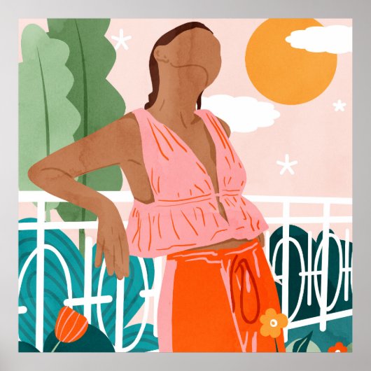 ほんの別の暖かい日 ポスター (正面)