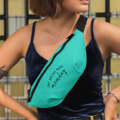 ほんの別の男性的なママ |ママすごいトレンディー緑 ファニーパック