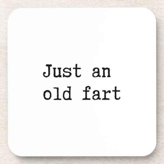 ほんの古いファルト コースター (正面)