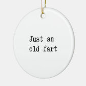 ほんの古いファルト セラミックオーナメント (左)