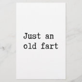 ほんの古いファルト 便箋 (正面)