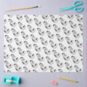 ほんの少しのトラブル古い英語シェプドッググレー1 薄葉紙 (クラフト)