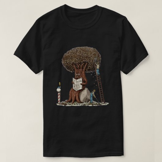 ほんの少しのトリム Tシャツ (デザイン正面)