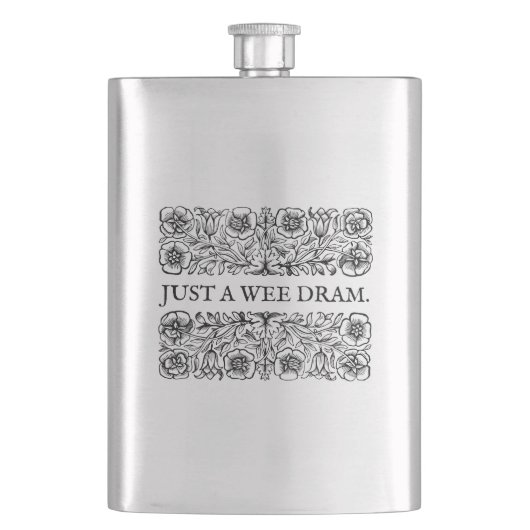 ほんの少しのドラム フラスク (正面)