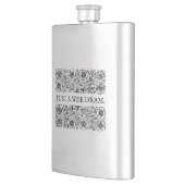 ほんの少しのドラム フラスク (左)