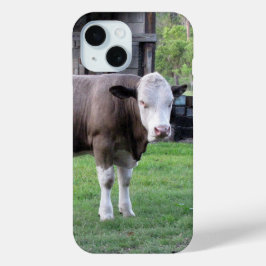 ほんの少しのブルフォンケース iPhone 15ケース