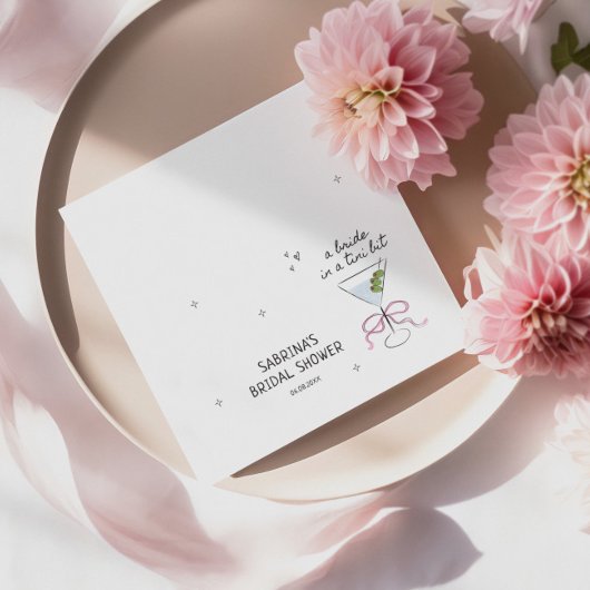 ほんの少しのプレ花嫁パーティー スタンダードカクテルナプキン