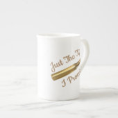 ほんの少しのマグ ボーンチャイナマグカップ (正面右)