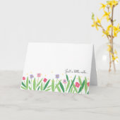 ほんの少しのメモフローラマザーズの日 カード (黄色い花)