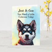 ほんの少しの可愛さ カード (黄色い花)