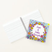 ほんの少しの成長フローラ自己反射 ノートブック (内部)