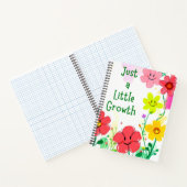 ほんの少しの成長 – フローラ ノートブック (内部)