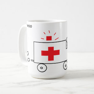 ほんの少しは救急車に懇願します コーヒーマグカップ