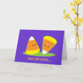 ほんの少し変わった カード (黄色い花)