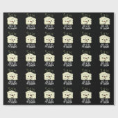 ほんの少し私はチーズプンダークおもしろいBG臭い ラッピングペーパー (フラット)