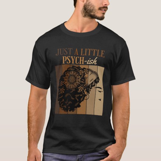 ほんの少し精神心理学の心理学学位グラ Tシャツ (正面)