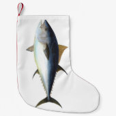 ほんまぐろのイラストレーション スモールクリスマスストッキング (正面)