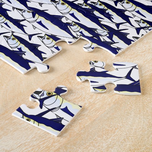 ほんまぐろの学校 ジグソーパズル (側面)