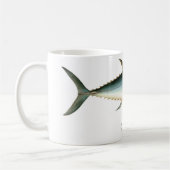 ほんまぐろの魚のコーヒー・マグ コーヒーマグカップ (左)