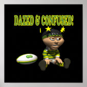 ぼうぜんとした、混乱した ポスター (正面)