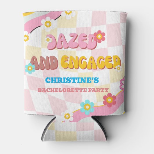 ぼうぜんと婚約したバチェロレッテ70sテーマ 缶クーラー (正面)