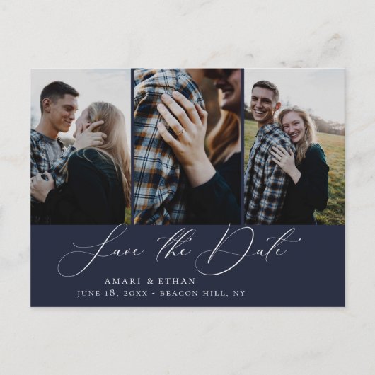 ぼうほモダンの書数々の画-日付を救う 案内ポストカード (正面)