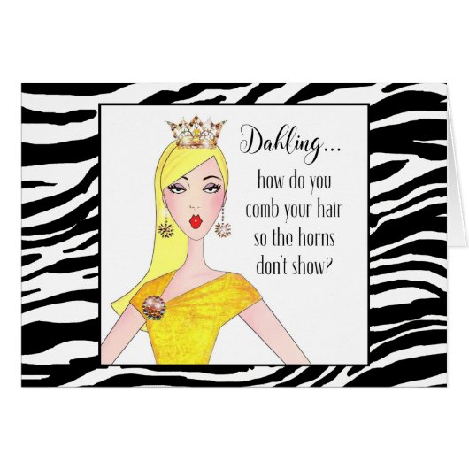 「ぼうや、角をどうやって隠すんだ？」 (正面横)