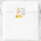 「ぼうや、角をどうやって隠すんだ?」 スクエアシール (バッグ)