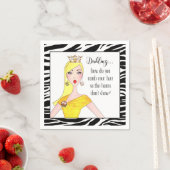 「ぼうや、角をどうやって隠すんだ？」 スタンダードカクテルナプキン (インサイチュ)