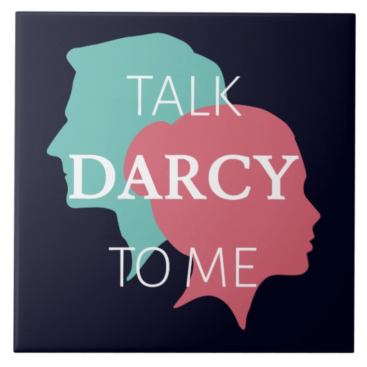 ぼくにダーシーを話す タイル (正面)