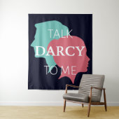 ぼくにダーシーを話す タペストリー (インサイチュ)