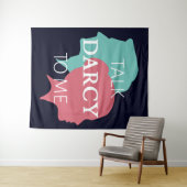 ぼくにダーシーを話す タペストリー (インサイチュ(横))