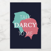 ぼくにダーシーを話す フードラベル (シングルラベル)