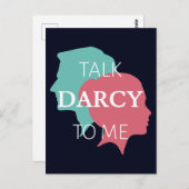 ぼくにダーシーを話す ポストカード (正面/裏面)