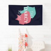 ぼくにダーシーを話す 横断幕 (インサイチュ)