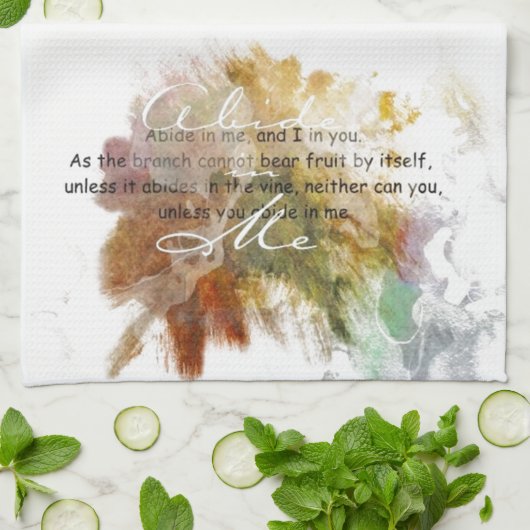 ぼくのタオルに身を包む キッチンタオル (折り畳み)