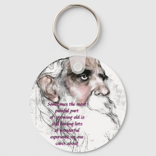 「ぼくの老いぼれ」 キーホルダー (正面)