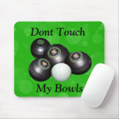 ぼくの芝生のTouchを食うなよ。 マウスパッド (マウス)