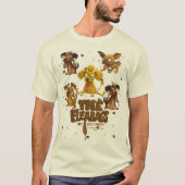 ぼくの醜™子犬の毛™ Tシャツ (正面)