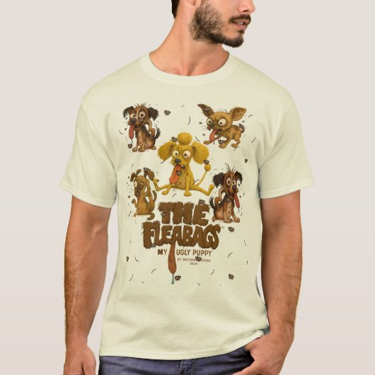 ぼくの醜™子犬の毛™ Tシャツ (正面)