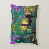 ぼくのRubio Gardenでぼんやりした朝の日の出 アクセントクッション (裏面(縦))